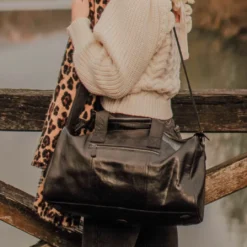 Hall Rejsetaske Sportstaske Håndbagage Herre Dame Sort Læder 25L 14 Hall Rejsetaske Sportstaske Håndbagage Herre Dame Sort Læder 25L -Taske Salgsbutik 2R38 20 6wp insta 1280x1280