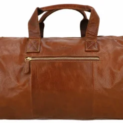 Hall Rejsetaske Sportstaske Håndbagage Med Rem Brun Læder 25L -Taske Salgsbutik 2R38 20 70 vorne reisetasche leder 1280x1280