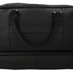 Justin Rejsetaske I Læder Sportstaske Håndbagage Sort Læder 36L -Taske Salgsbutik 2R44 20 55wp hinten Reisetasche leder 1280x1280