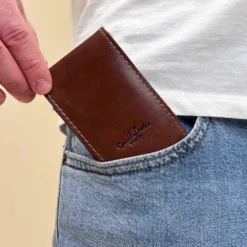 Charly Cigaretpung Cigaretholder Cigaretetui Cigaretboks Etui Til Cigaretter Brun Læder