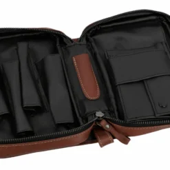 Rupert Pibetaske Til 4 Piber Ekstra Tobaksrum Indvendigt Stof Lavet Af Naturgummi Brun Læder -Taske Salgsbutik 2T3 22 6 innen Pfeifentasche leder 1280x1280