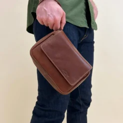 Rupert Pibetaske Til 4 Piber Ekstra Tobaksrum Indvendigt Stof Lavet Af Naturgummi Brun Læder -Taske Salgsbutik 2T3 22 6 model 1280x1280