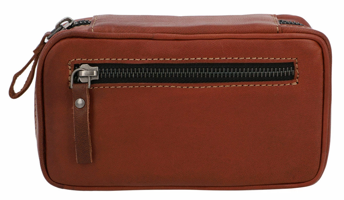 Diego Pibetaske Pipepung Tobakspung Pibegrej 3 Piber Brun Læder 9 Diego Pibetaske Pipepung Tobakspung Pibegrej 3 Piber Brun Læder - Billede 9