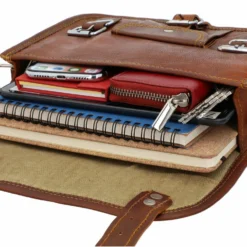 Emilia 7" Håndtaske Skuldertaske Lædertaske Dame Brun ægte Læder -Taske Salgsbutik H3 innen2 Handtasche leder 1280x1280