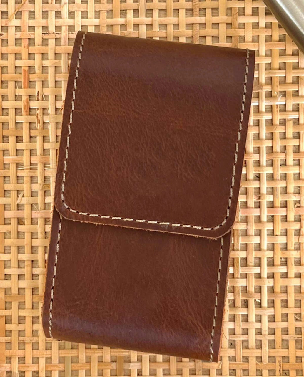 Charly Cigaretpung Cigaretholder Cigaretetui Cigaretboks Etui Til Cigaretter Brun Læder 2 Charly Cigaretpung Cigaretholder Cigaretetui Cigaretboks Etui Til Cigaretter Brun Læder - Image 2
