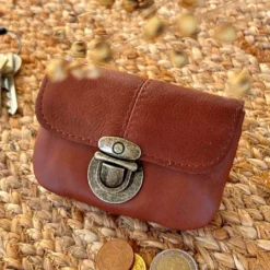 Eskil Bæltepung Festivaltaske Pung Tegnebog Lille Mørkebrun Læder