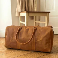 Hank Rejsetaske Sportstaske Håndbagage Brun Læder