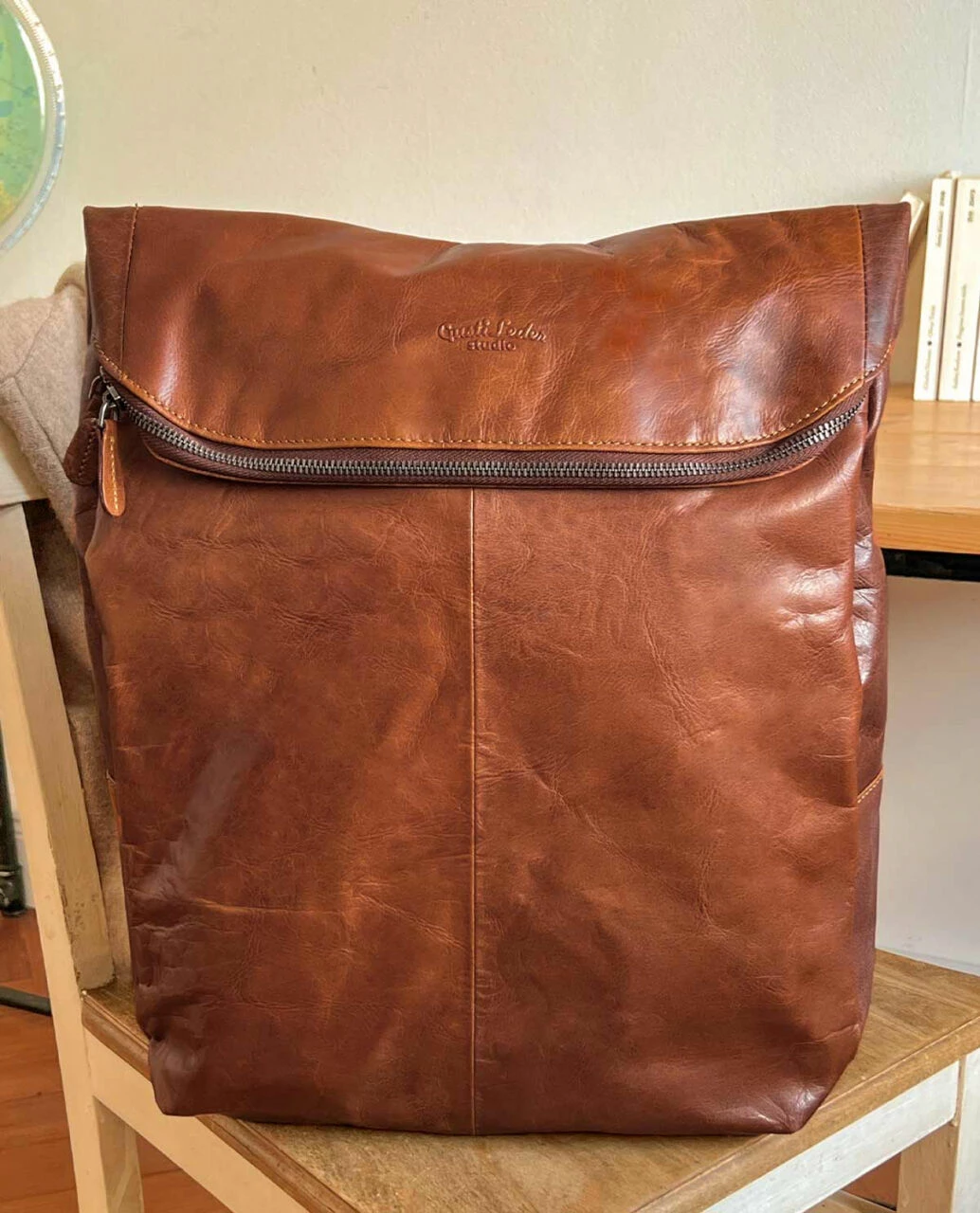 Neal Rygsæk Backpack Lædertaske Unitaske Arbejdstaske Håndbagage Retro Brun Læder 1 Neal Rygsæk Backpack Lædertaske Unitaske Arbejdstaske Håndbagage Retro Brun Læder