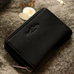 Abel Kortholder Kortetui Pung Pengepung Lille Sort Læder -Taske Salgsbutik Insta Abel 2A118 33 2 1280x1280