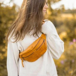 Acton Mavetaske Festivaltaske Bæltetaske Dame Brun Læder -Taske Salgsbutik Insta Acton 2G39 48 5 2 1280x1280