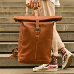 Bendik Rygsæk Læderrygsæk Lædertaske Herre Dame Brun Læder 18L -Taske Salgsbutik Insta Bendik 2M111 20 5wp 5 1280x1280