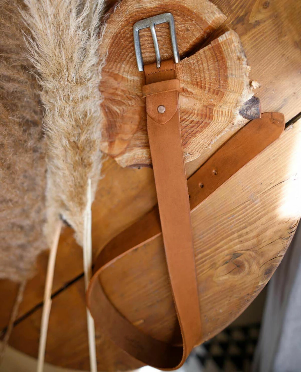 Bente Bælte Læderbælte Bredt Mænd Kvinder Unisex Sølvfarvet Spænde Accessoires Brun Læder 4 Bente Bælte Læderbælte Bredt Mænd Kvinder Unisex Sølvfarvet Spænde Accessoires Brun Læder - Image 4