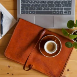 Chris Laptoptaske Computertaske MacBook Pro 15" Notebooktaske Vintage Brun Læder