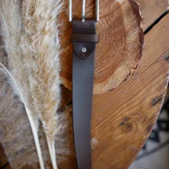 Kara Læderbælte Simpelt Læderbælte Med Sølvspænde Jakkesæt Bæltetilbehør Mænd 80, 85, 90, 95, 100, 105, 110, 115 Cm Brun Læder -Taske Salgsbutik Insta Kara 2G114 26 12 90 1 1280x1280