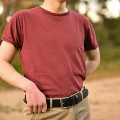 Kellen Bælte Læderbælte Herre Dame Sølvfarvet Spænde Sort Læder -Taske Salgsbutik Insta Kellen 100 cm 2G114 26 11 100 4 1280x1280