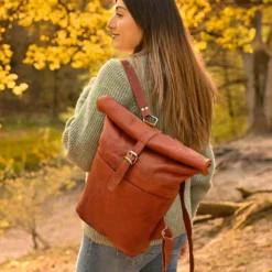 Manny Kurertaske Rygsæk Læderrygsæk Vintage Cityrygsæk Rygsæk Til Udendørs Brug Laptoptaske Universitetsrygsæk Vandrerygsæk Brun Læder -Taske Salgsbutik Insta Manny M117 1 1 3 1280x1280