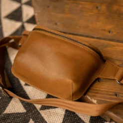 Norell Bæltetaske Mavetaske Bumbag Festivaltaske Brun Læder -Taske Salgsbutik Insta Norell 2G70 22 5 3 1280x1280