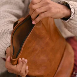 Roven Rygsæk Læderrygsæk Vandrerygsæk Dame Herre Brun Læder -Taske Salgsbutik Insta Roving M116 1 1 6 1280x1280