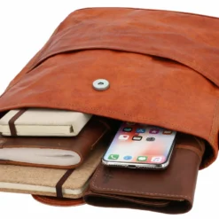 Jacqueline Skuldertaske Håndtaske Læderhåndtaske Dame Brun Læder -Taske Salgsbutik K65b innen1 handtasche leder 1280x1280