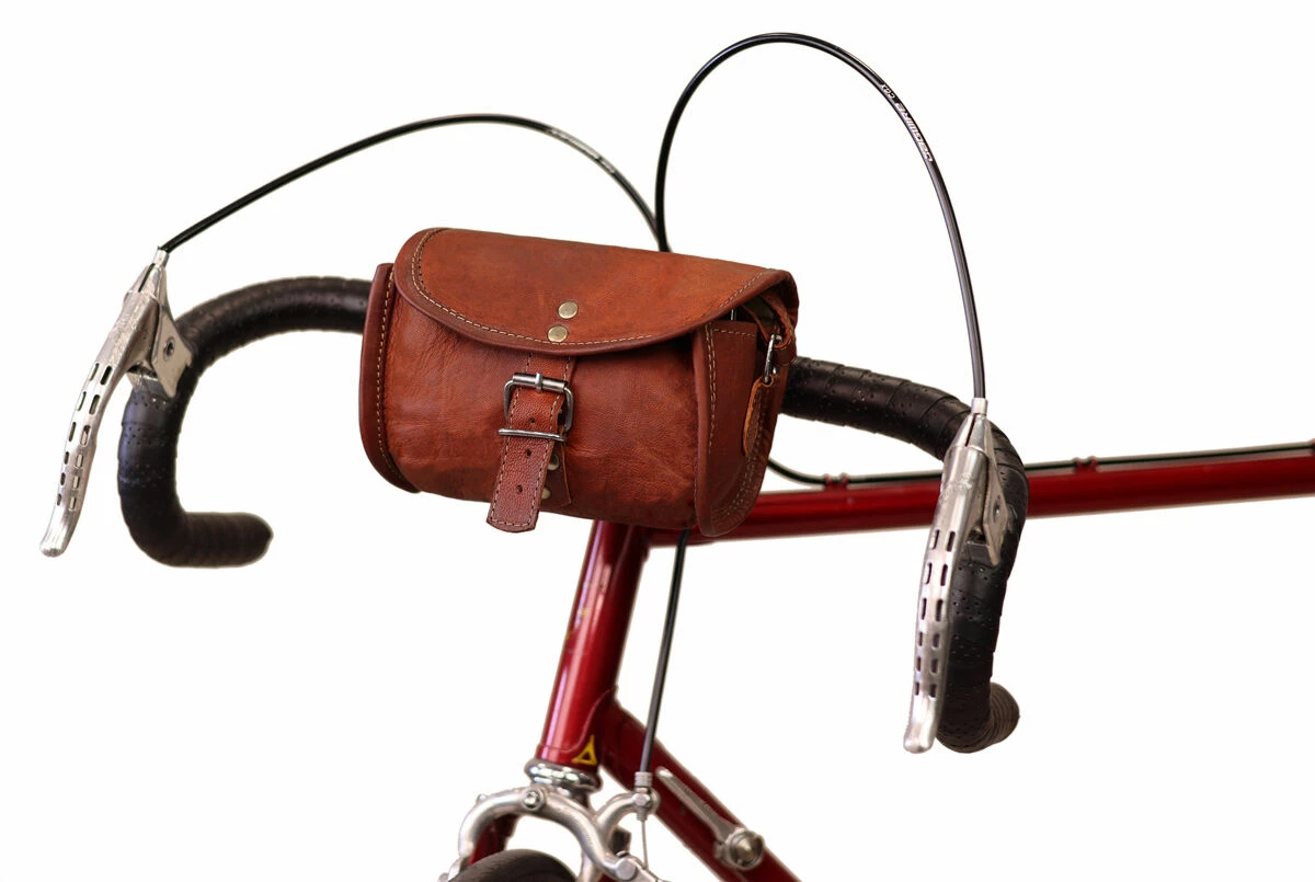 Rudi A. Sadeltaske Cykeltaske Sadel Taske Værktøjstaske Brun Læder 1 Rudi A. Sadeltaske Cykeltaske Sadel Taske Værktøjstaske Brun Læder
