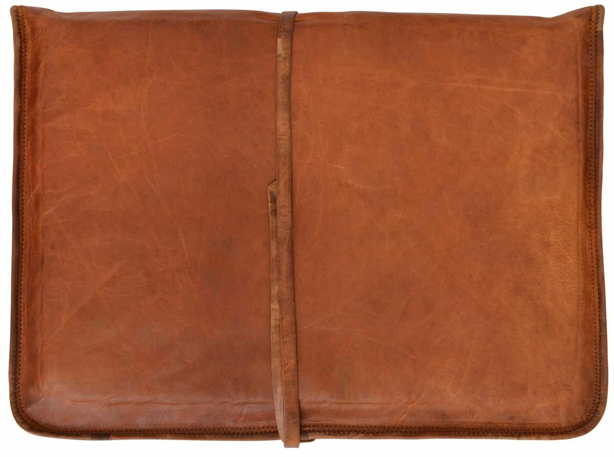 Clay Computertaske 17" Notebooktaske Læderomslag Brun Læder 8 Clay Computertaske 17" Notebooktaske Læderomslag Brun Læder - Billede 8