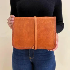 Chuck Tabletcover 10" Læderetui Dokumentmappe Vintage Brun Læder