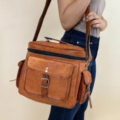 Amanda Kamerataske Lædertaske Fototaske