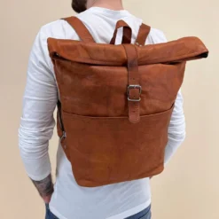 Manny Kurertaske Rygsæk Læderrygsæk Vintage Cityrygsæk Rygsæk Til Udendørs Brug Laptoptaske Universitetsrygsæk Vandrerygsæk Brun Læder -Taske Salgsbutik M117 1 1 model male1ySrsqp3fXWTM9 1280x1280