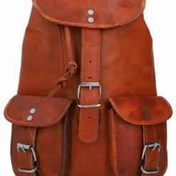 Gary 9,7'' Rygsæk Lædertaske Skoletaske Studietaske Håndbagage Vintage Brun Læder -Taske Salgsbutik M30 vorne rucksack lederE9tnp66zMcXH5 1280x1280