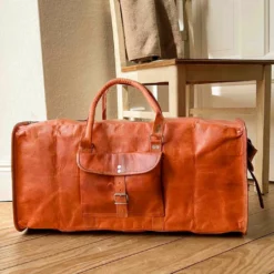 Oscar Rejsetaske Bagage Håndbagage Sportstaske Brun Læder