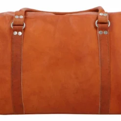 Harvey Rejsetaske Skuldertaske Håndbagage Herre Dame Brun Læder -Taske Salgsbutik R27b hinten reisetasche leder 1280x1280