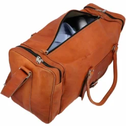 Harvey Rejsetaske Skuldertaske Håndbagage Herre Dame Brun Læder -Taske Salgsbutik R27b innen2 reisetasche leder 1280x1280