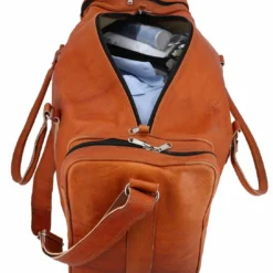 Harvey Rejsetaske Skuldertaske Håndbagage Herre Dame Brun Læder -Taske Salgsbutik R27b innen3 reisetasche leder 1280x1280