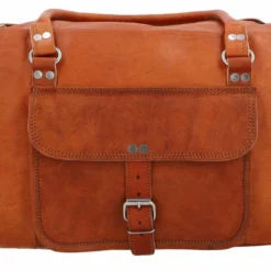 Harvey Rejsetaske Skuldertaske Håndbagage Herre Dame Brun Læder -Taske Salgsbutik R27b vorne reisetasche leder 1280x1280