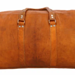 Oscar Rejsetaske Bagage Håndbagage Sportstaske Brun Læder -Taske Salgsbutik R2 hinten Reisetasche leder 1280x1280