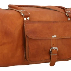 Michael Rejsetaske Lædertaske Sportstaske Håndbagage Weekendtaske Vintage Brun Læder -Taske Salgsbutik R32b haupt Reisetasche leder 1280x1280