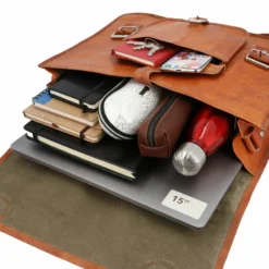 Leon Skuldertaske Collegetaske Læderskuldertaske Brun Læder 18 Leon Skuldertaske Collegetaske Læderskuldertaske Brun Læder -Taske Salgsbutik U31 innen1 Umh ngetasche leder 1280x1280