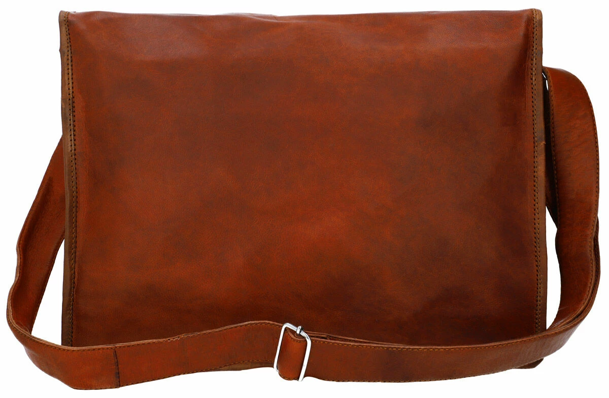 Max Skuldertaske Computertaske Lædertaske Herre Dame Brun Læder 8 Max Skuldertaske Computertaske Lædertaske Herre Dame Brun Læder - Billede 8